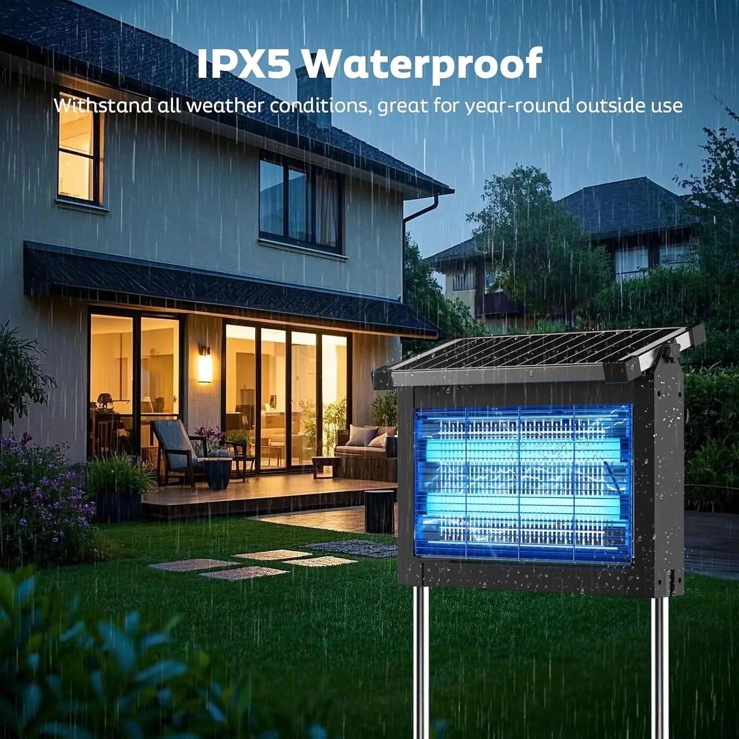 Outdoor Solar Mosquito Killer Lamp